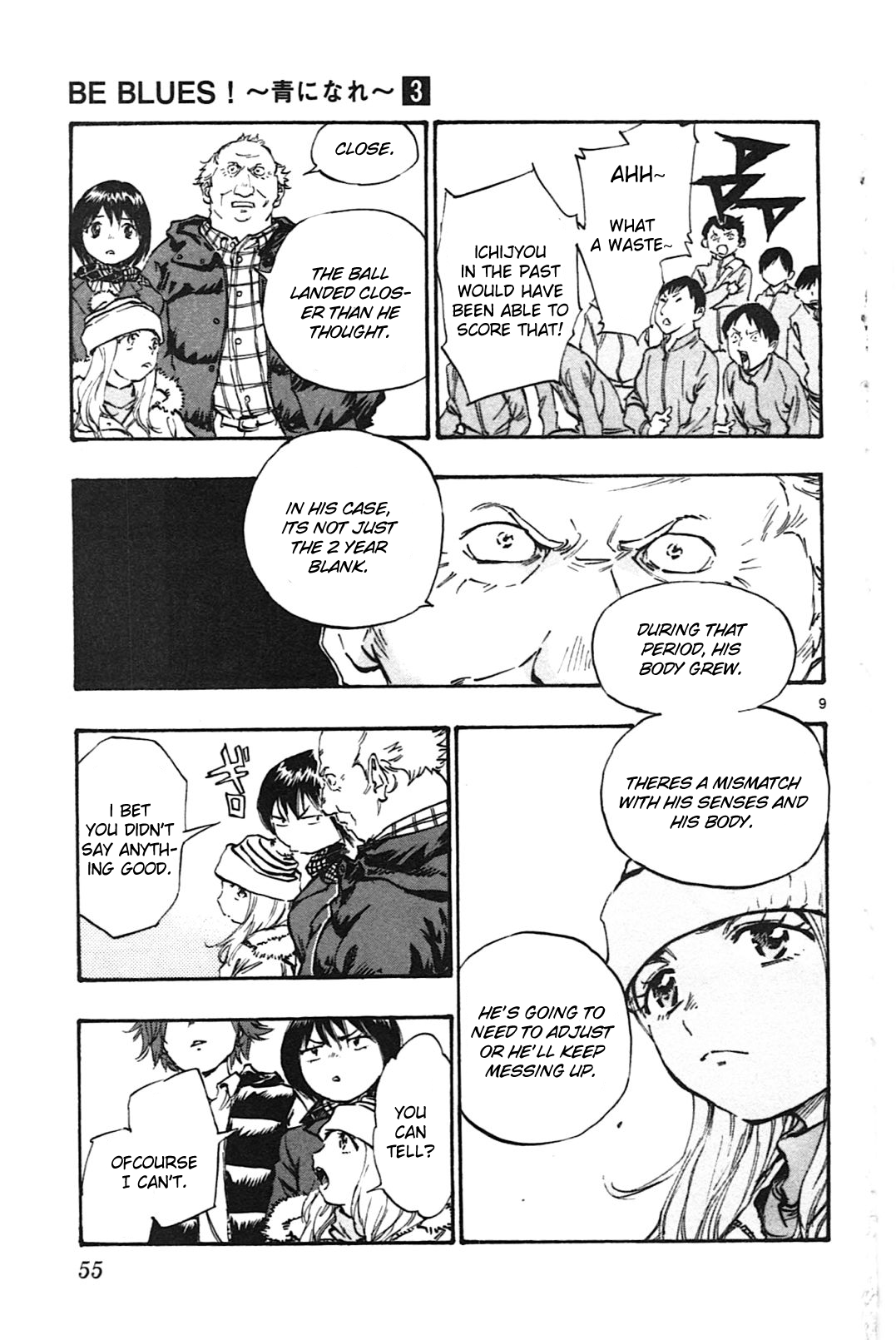 BE BLUES ~Ao ni nare~ Chapter 20 page 8 - Chapter 20: Run Yuuto!