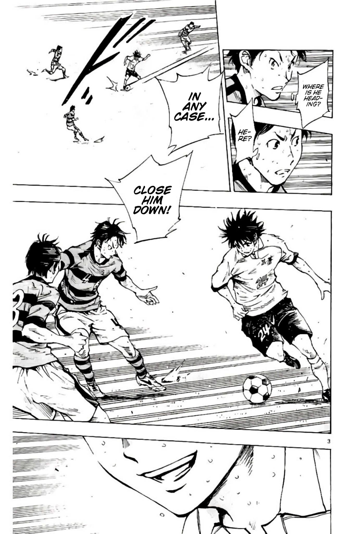 BE BLUES ~Ao ni nare~ Chapter 202 page 3 - Chapter 202: Exciting