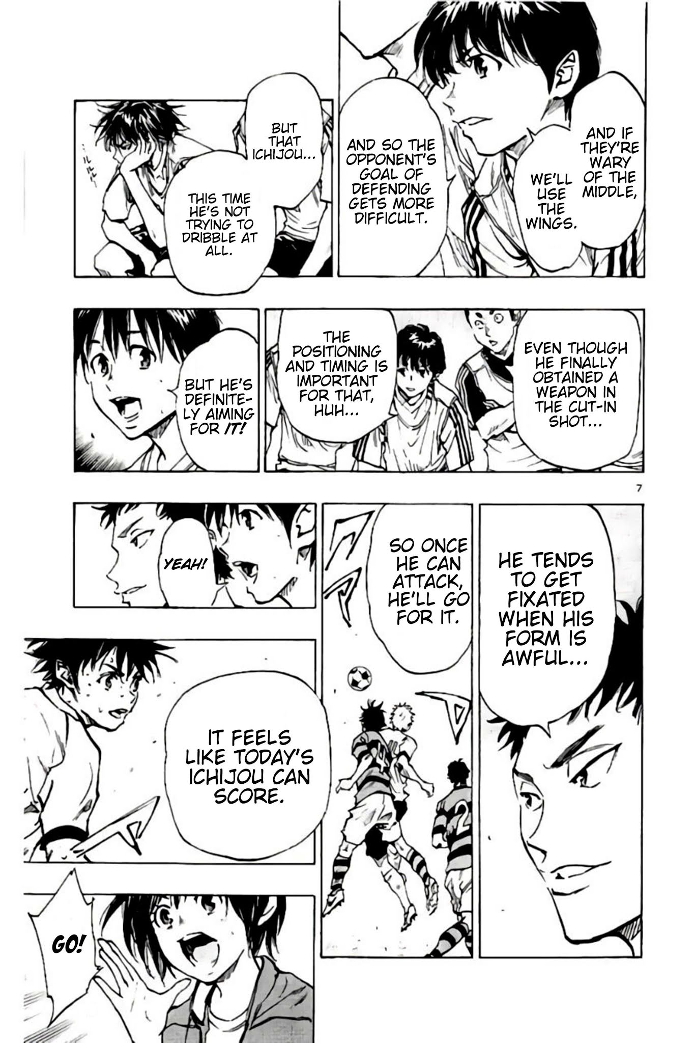 BE BLUES ~Ao ni nare~ Chapter 202 page 7 - Chapter 202: Exciting