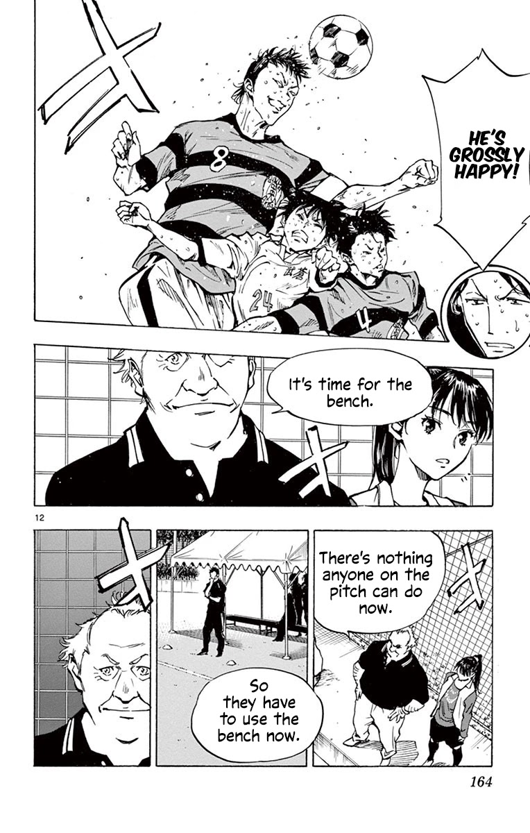 BE BLUES ~Ao ni nare~ Chapter 206 page 12 - Chapter 206: Catenaccio