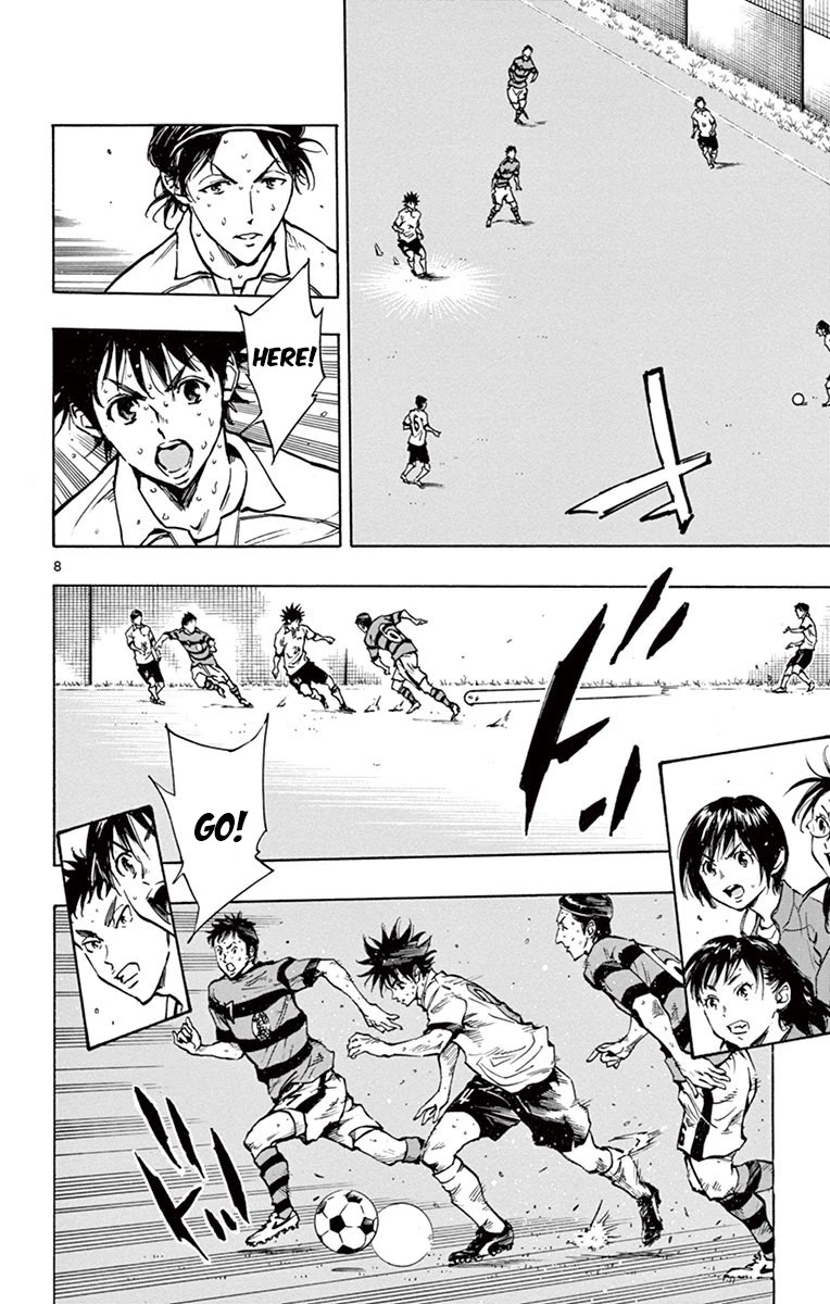 BE BLUES ~Ao ni nare~ Chapter 206 page 8 - Chapter 206: Catenaccio