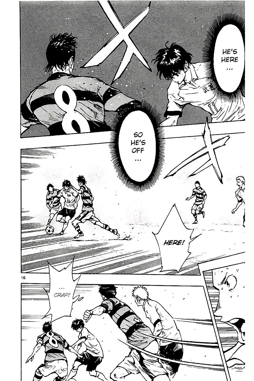 BE BLUES ~Ao ni nare~ Chapter 207 page 15 - Chapter 207: 3 vs. 3