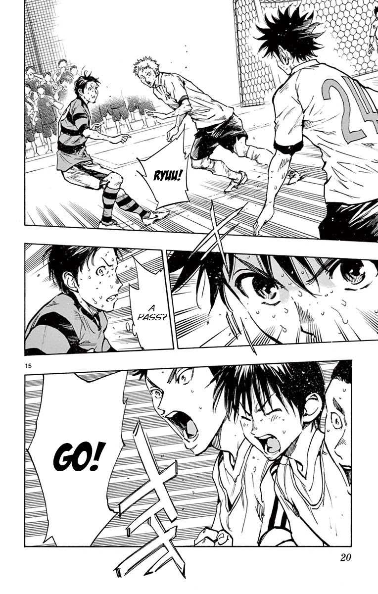 BE BLUES ~Ao ni nare~ Chapter 208 page 22 - Chapter 208: Ryuu vs Noa