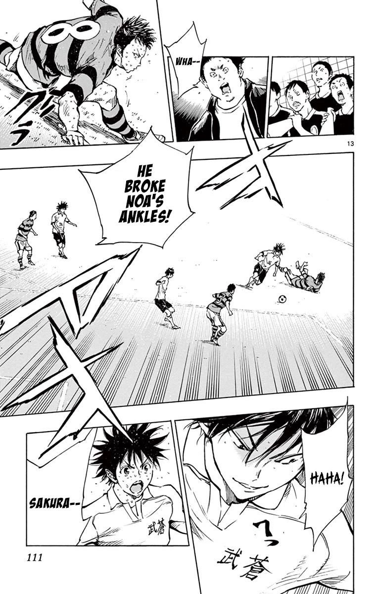 BE BLUES ~Ao ni nare~ Chapter 213 page 13 - Chapter 213: I'll Crush You!