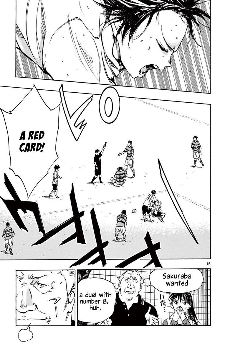 BE BLUES ~Ao ni nare~ Chapter 213 page 15 - Chapter 213: I'll Crush You!