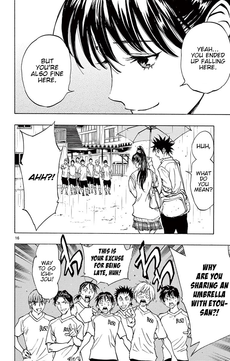BE BLUES ~Ao ni nare~ Chapter 215 page 16 - Chapter 215: A Sudden...