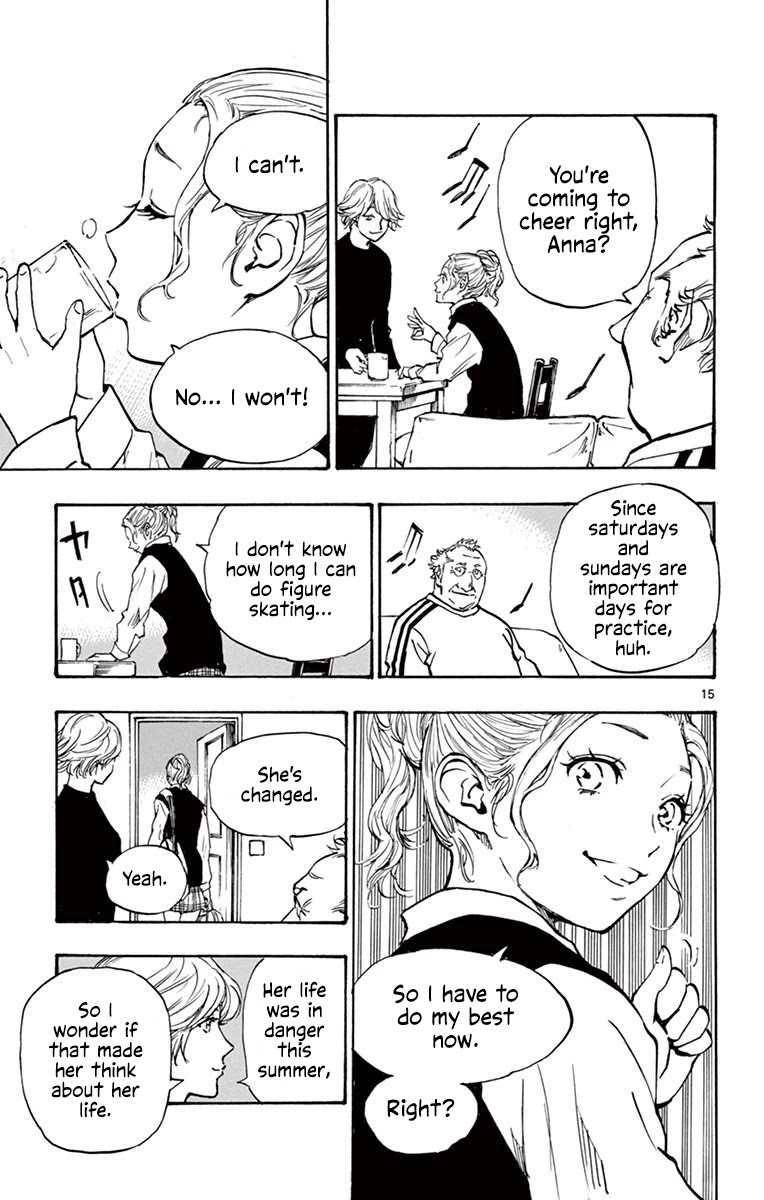 BE BLUES ~Ao ni nare~ Chapter 219 page 15 - Chapter 219: I Don't Want to Quit!