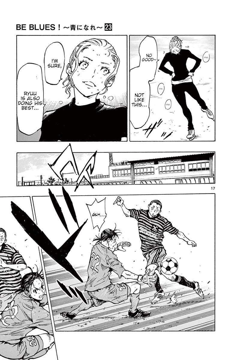 BE BLUES ~Ao ni nare~ Chapter 220 page 18 - Chapter 220: What's his Plan?!