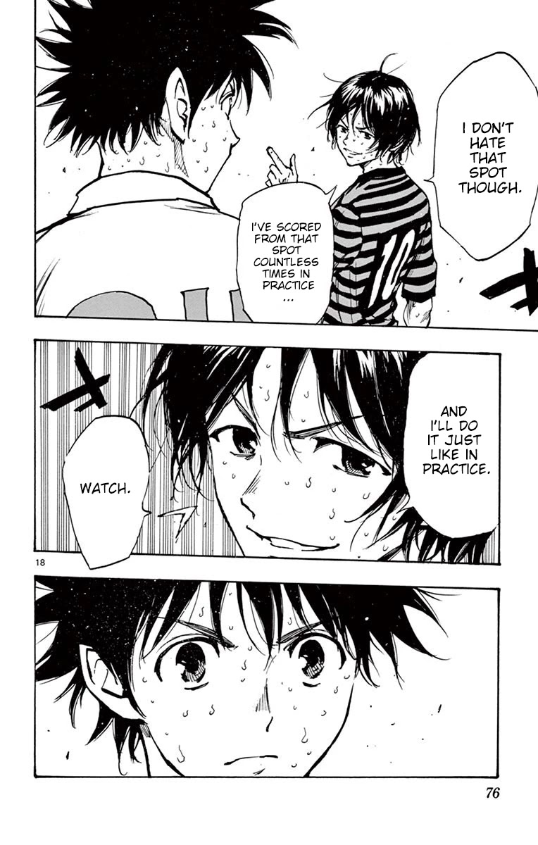 BE BLUES ~Ao ni nare~ Chapter 221 page 18 - Chapter 221: Football's Essence