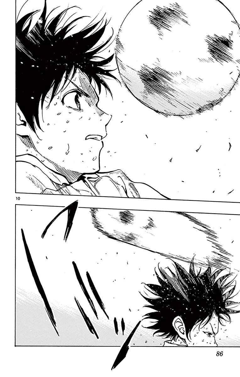BE BLUES ~Ao ni nare~ Chapter 222 page 10 - Chapter 222: A Tenacious Person's Kick
