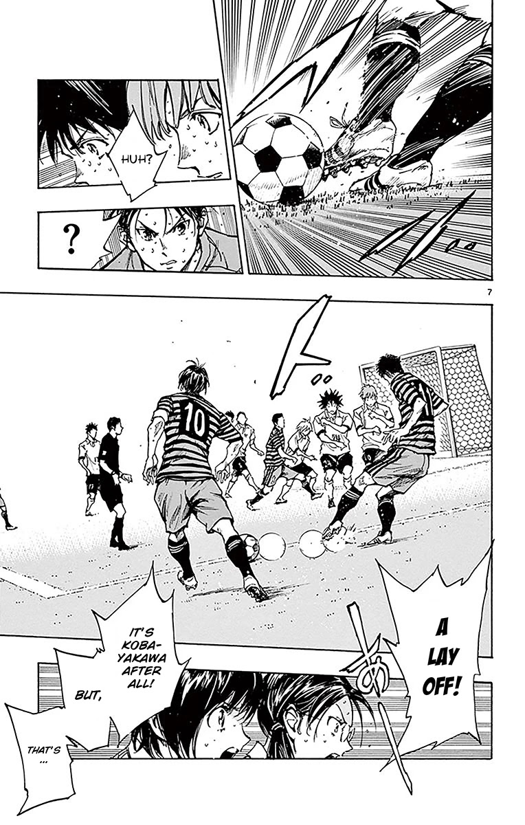BE BLUES ~Ao ni nare~ Chapter 222 page 7 - Chapter 222: A Tenacious Person's Kick