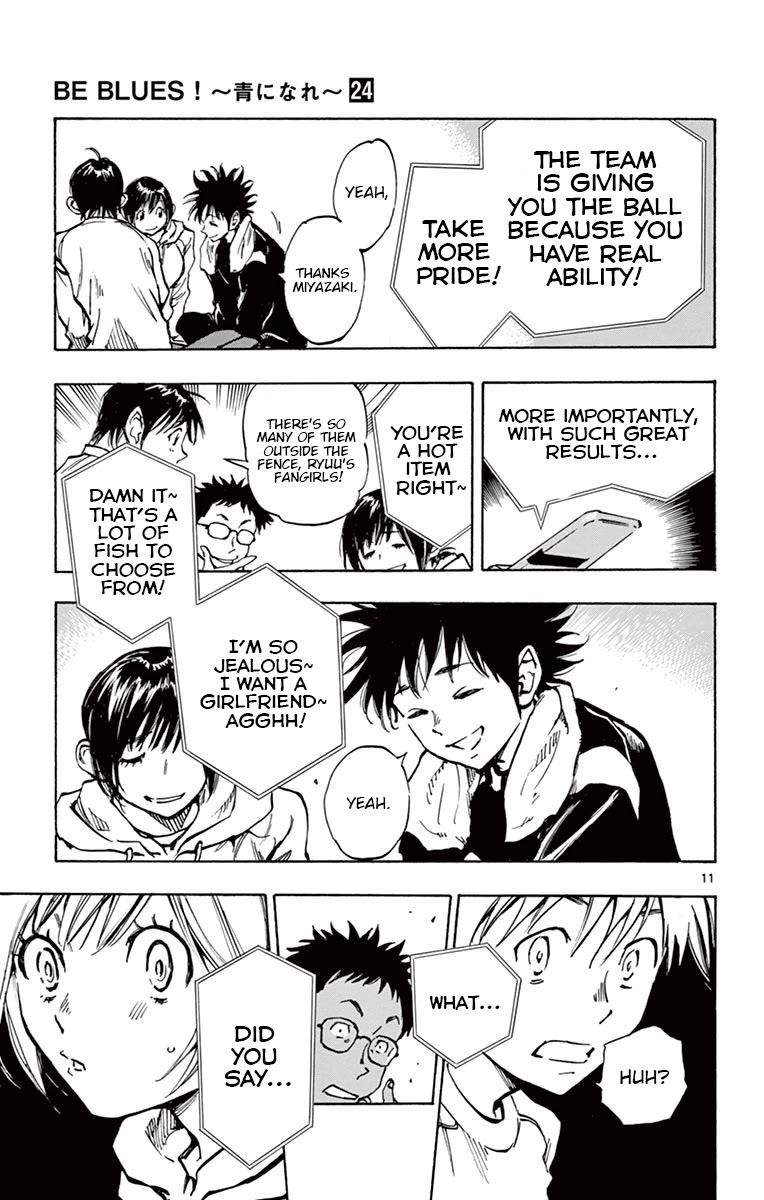 BE BLUES ~Ao ni nare~ Chapter 230 page 11 - Chapter 230: The Answer to the Rondo
