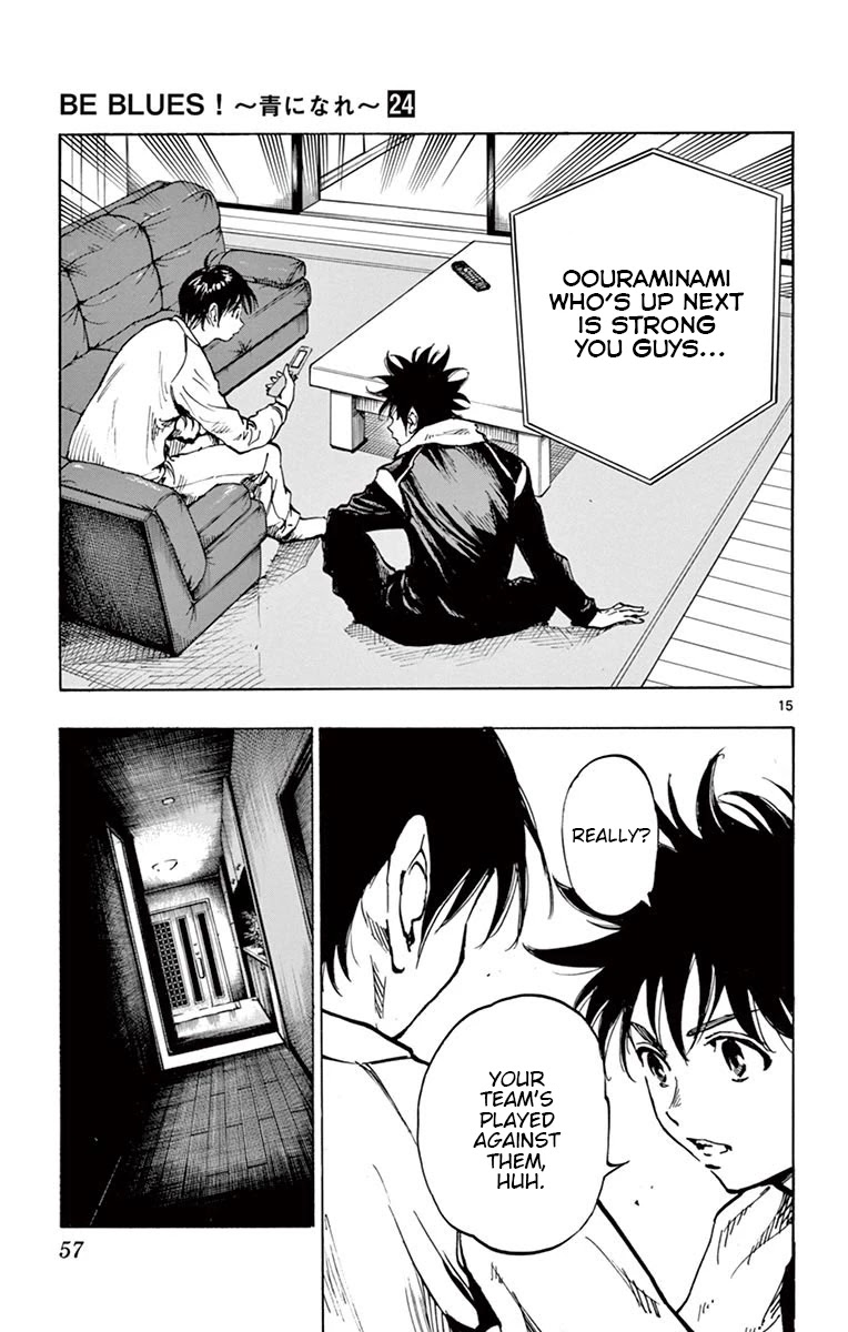 BE BLUES ~Ao ni nare~ Chapter 230 page 15 - Chapter 230: The Answer to the Rondo