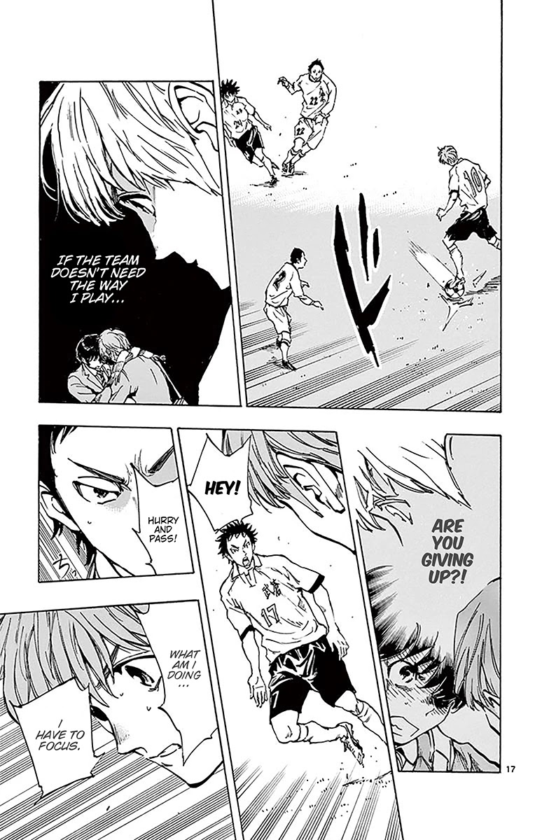 BE BLUES ~Ao ni nare~ Chapter 233 page 16 - Chapter 233: A Moment's Hesitation