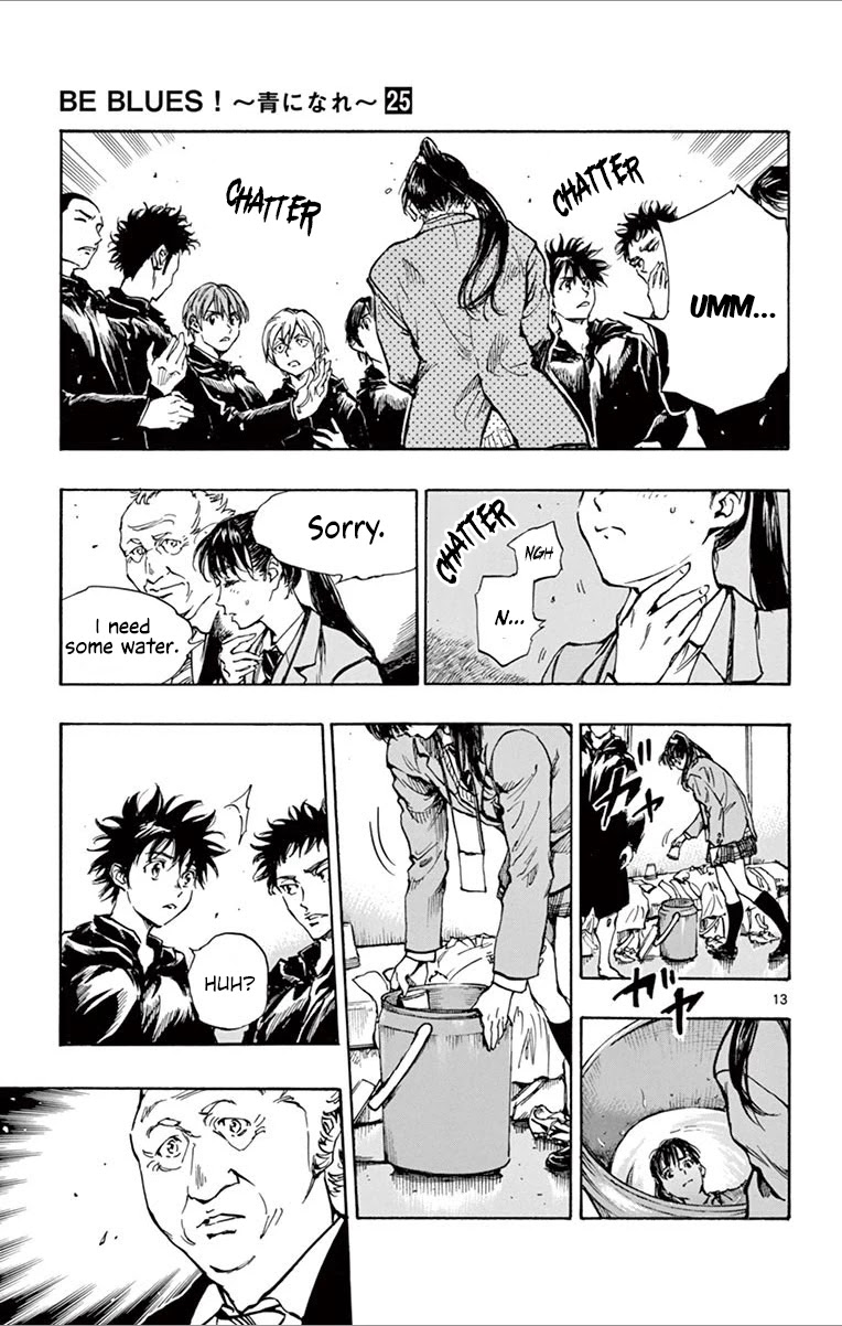 BE BLUES ~Ao ni nare~ Chapter 241 page 13 - Chapter 241: Aiko's Turn