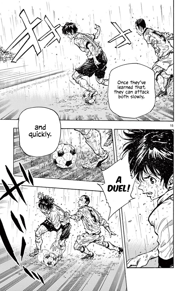 BE BLUES ~Ao ni nare~ Chapter 242 page 15 - Chapter 242: Not Or, It's And!