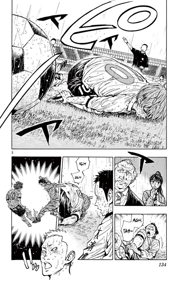BE BLUES ~Ao ni nare~ Chapter 245 page 2 - Chapter 245: I Have to Score It!