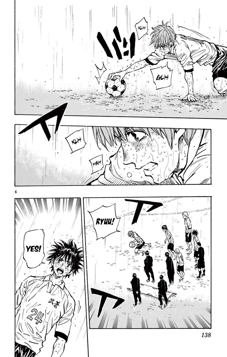 BE BLUES ~Ao ni nare~ Chapter 245 page 6 - Chapter 245: I Have to Score It!