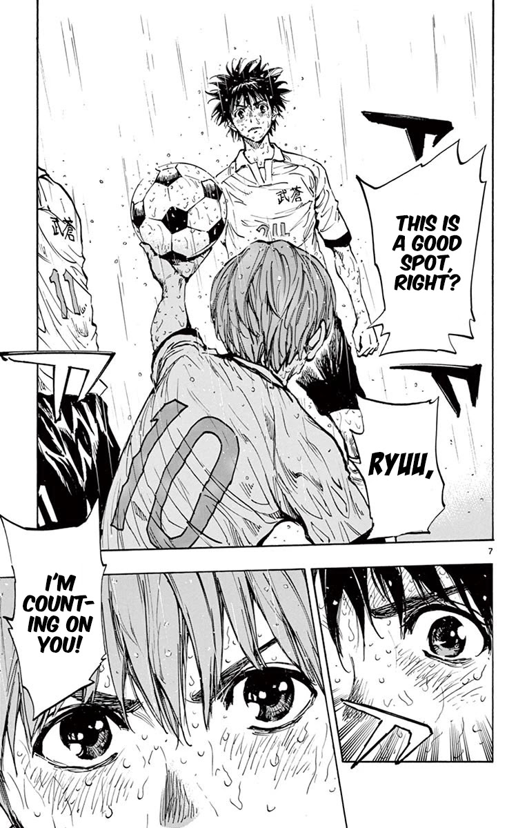 BE BLUES ~Ao ni nare~ Chapter 245 page 7 - Chapter 245: I Have to Score It!