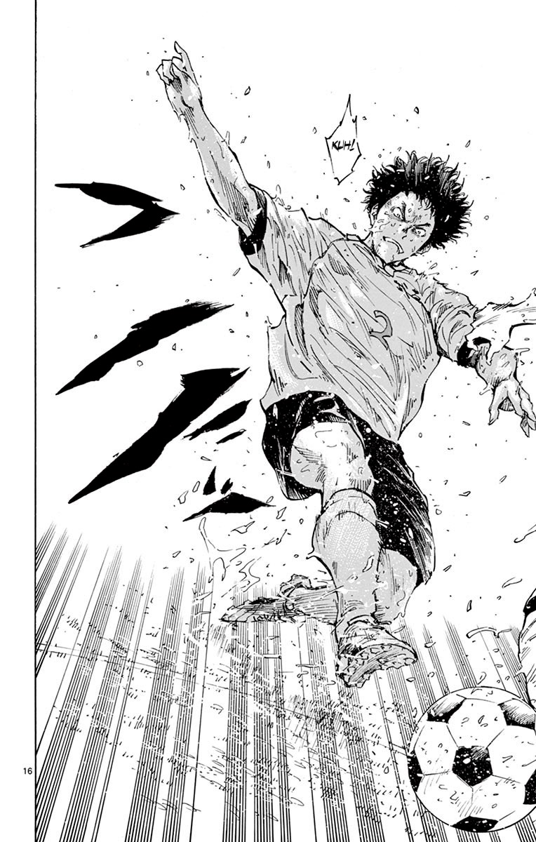 BE BLUES ~Ao ni nare~ Chapter 246 page 16 - Chapter 246: Attack and Defense Near the Goal