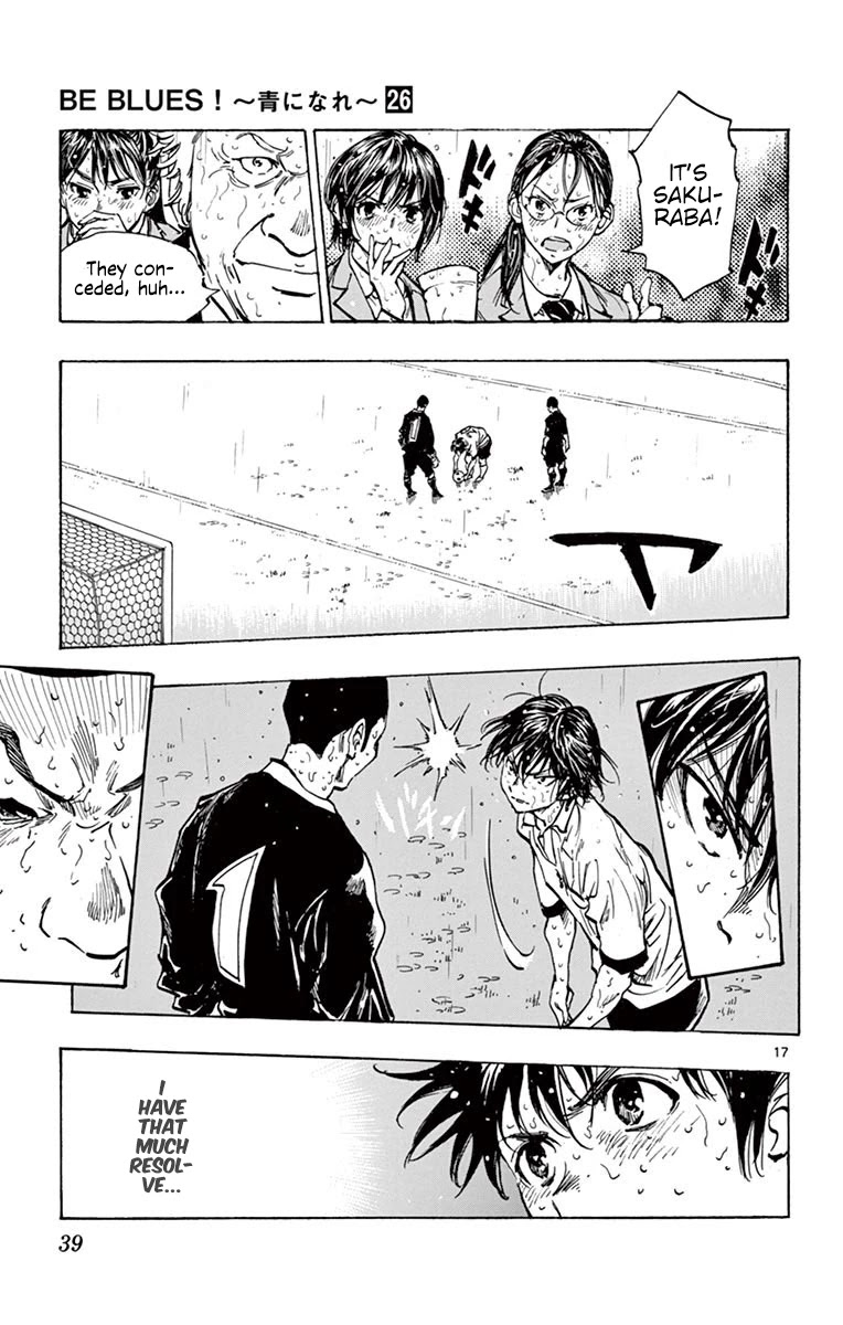BE BLUES ~Ao ni nare~ Chapter 249 page 15 - Chapter 249: The Genius' Choice