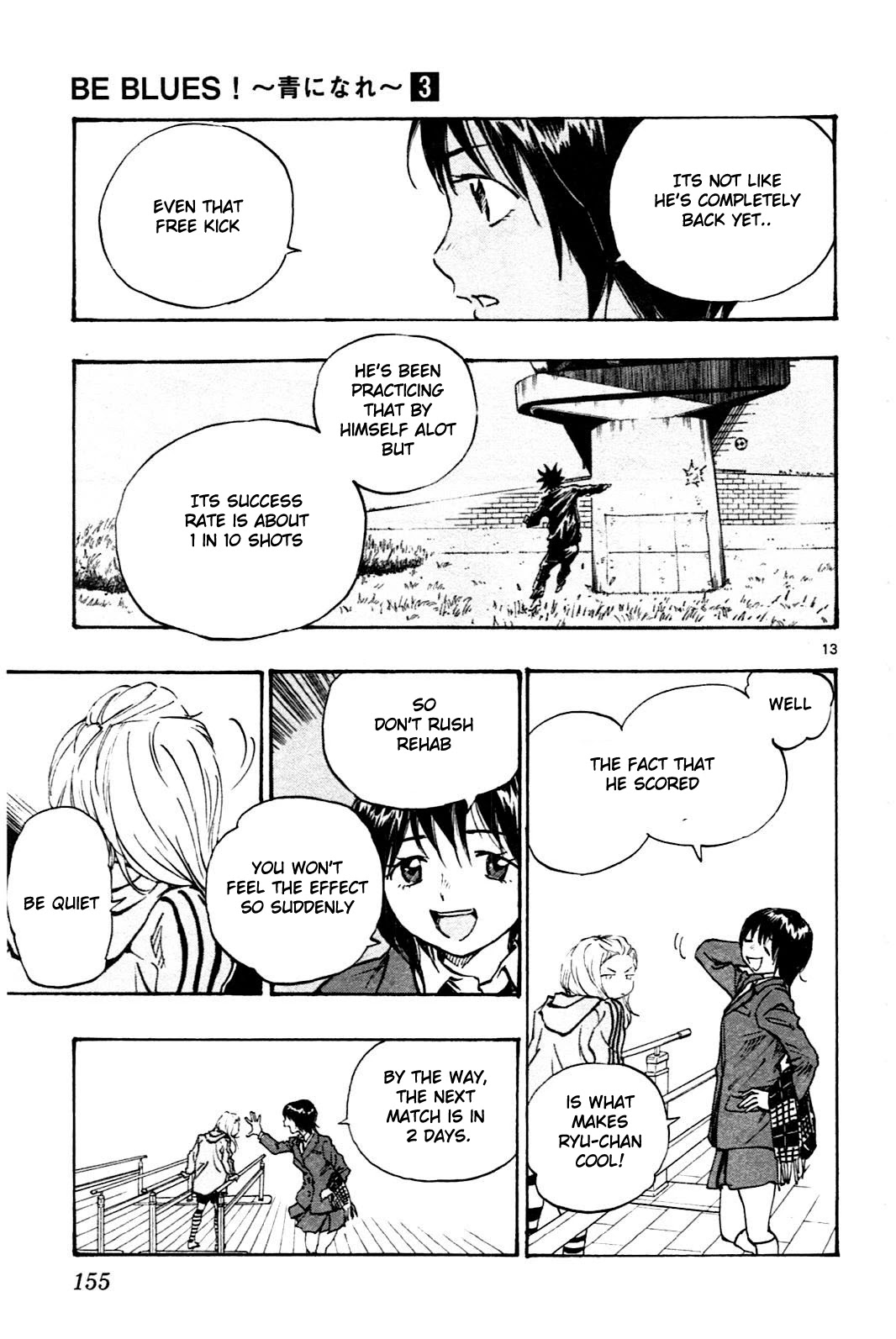 BE BLUES ~Ao ni nare~ Chapter 25 page 13 - Chapter 25: Who Is Ichijyou Ryu?