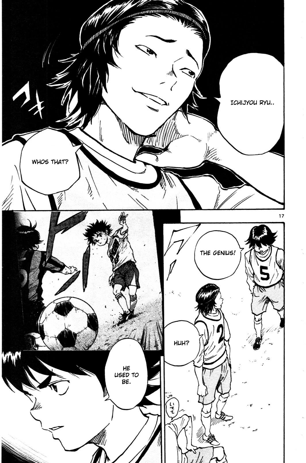 BE BLUES ~Ao ni nare~ Chapter 25 page 17 - Chapter 25: Who Is Ichijyou Ryu?