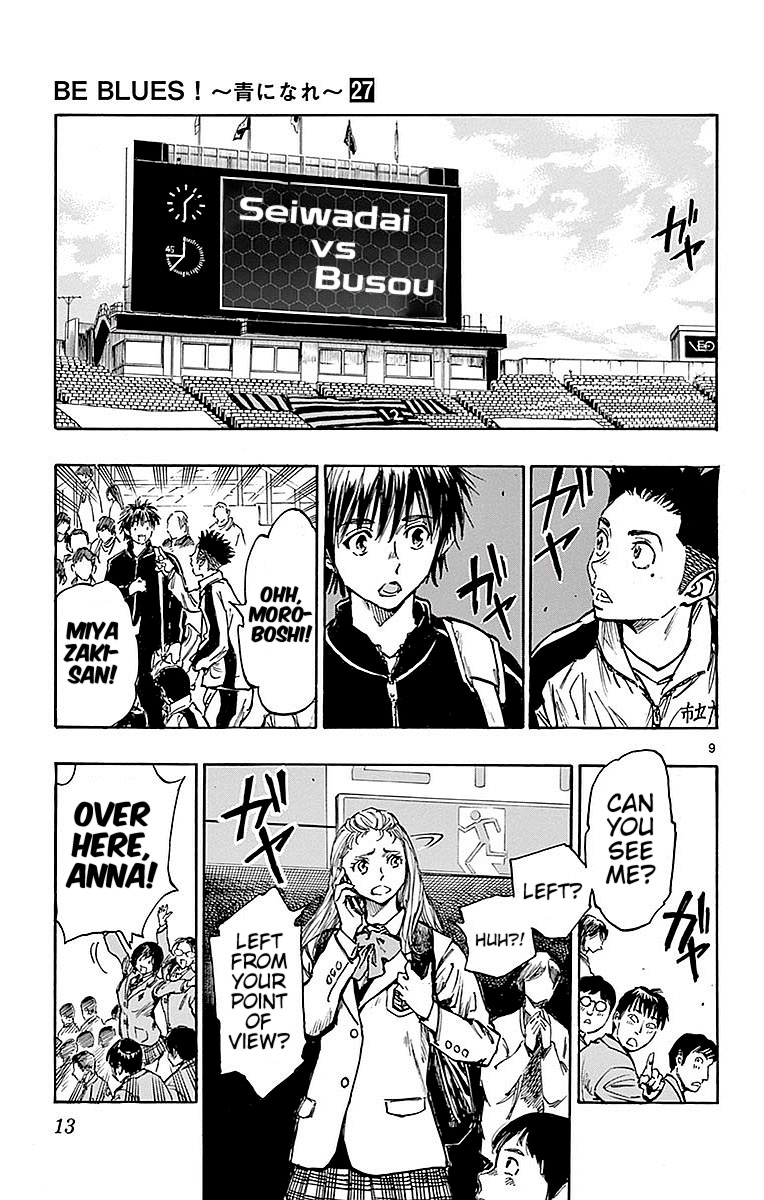 BE BLUES ~Ao ni nare~ Chapter 258 page 14 - Chapter 258: Now, Depart!