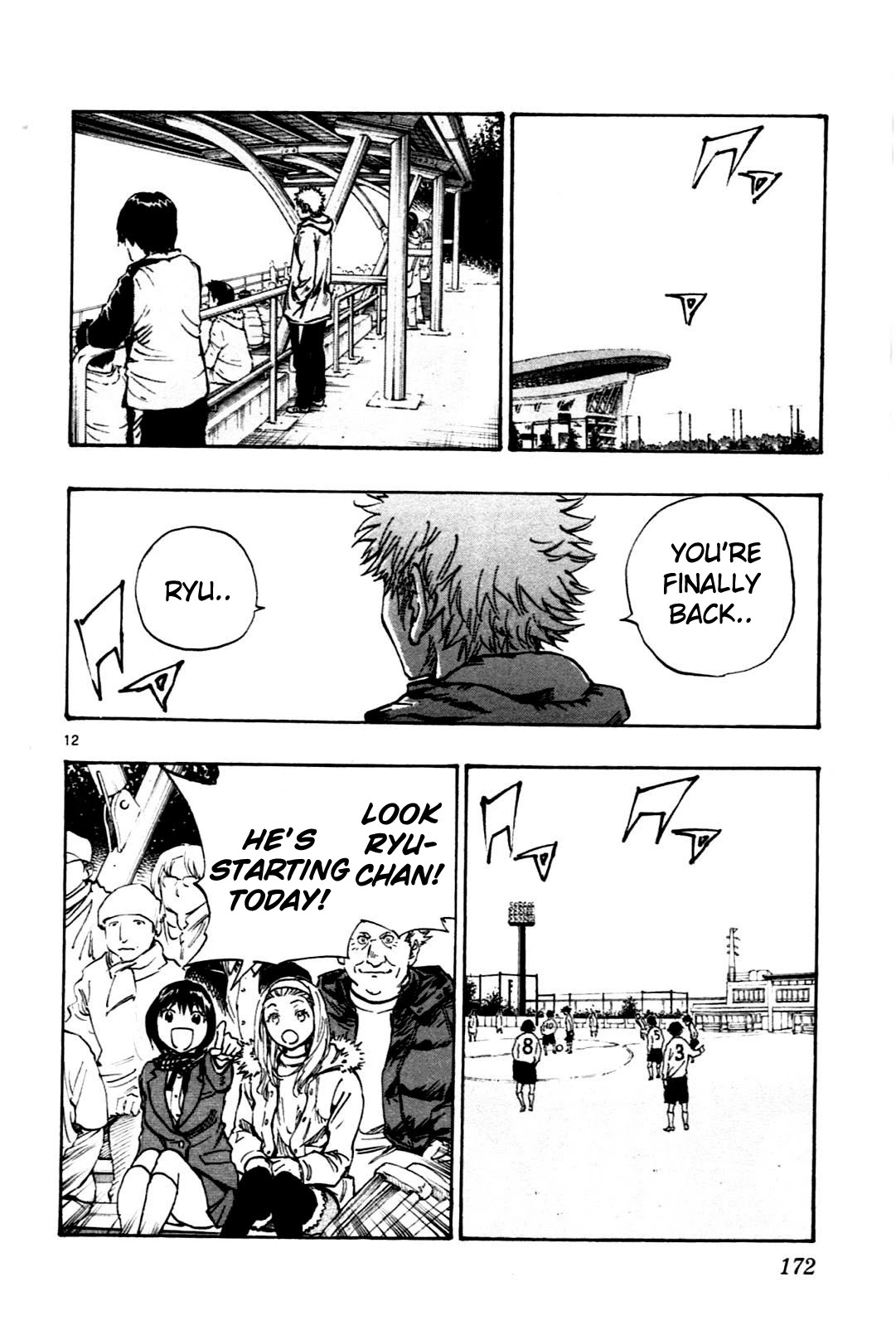 BE BLUES ~Ao ni nare~ Chapter 26 page 12 - Chapter 26: Center Forward