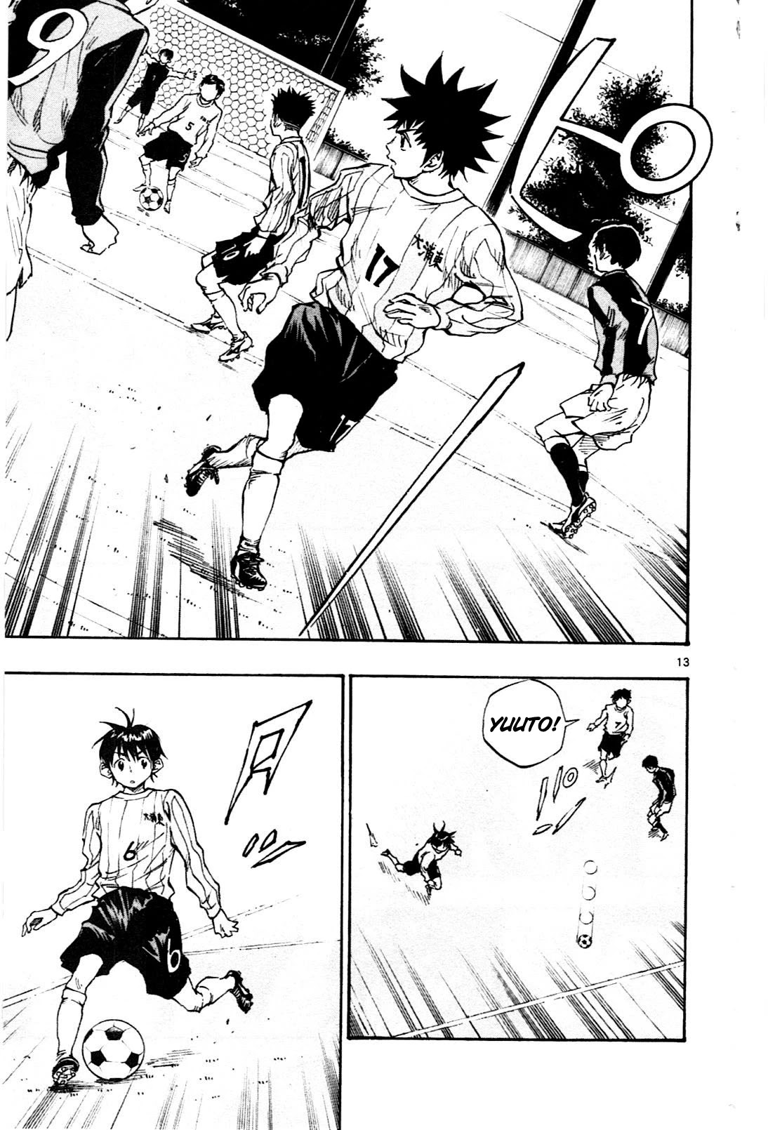 BE BLUES ~Ao ni nare~ Chapter 26 page 13 - Chapter 26: Center Forward