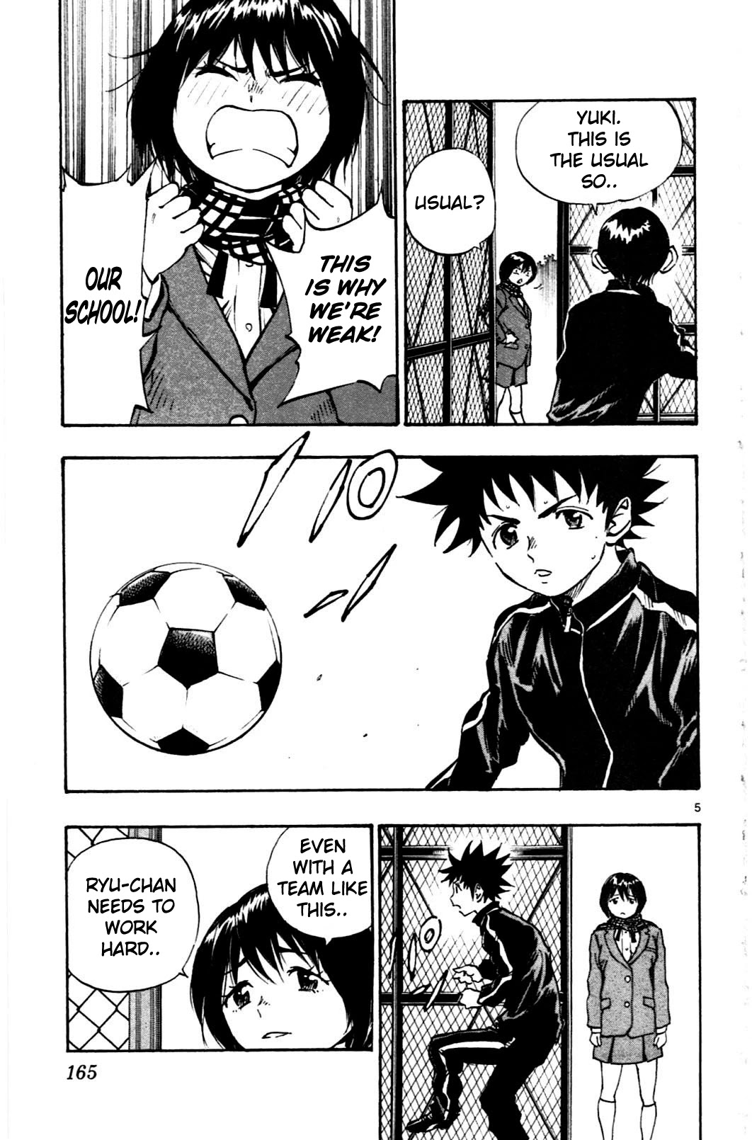 BE BLUES ~Ao ni nare~ Chapter 26 page 5 - Chapter 26: Center Forward
