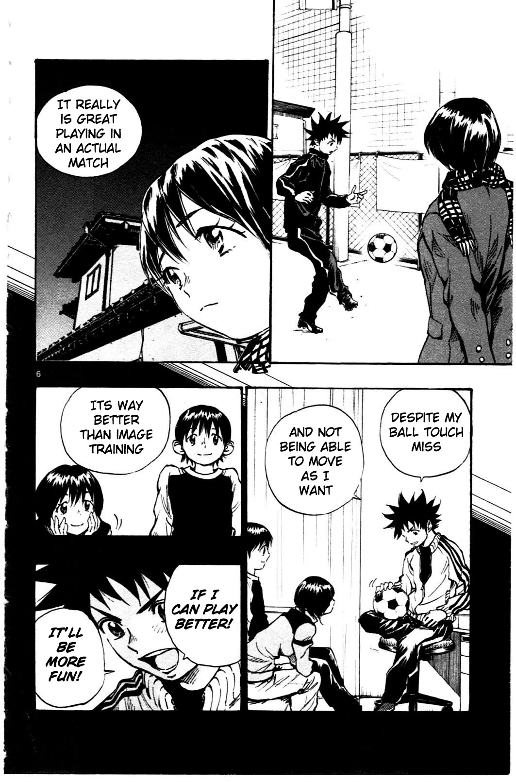 BE BLUES ~Ao ni nare~ Chapter 26 page 6 - Chapter 26: Center Forward