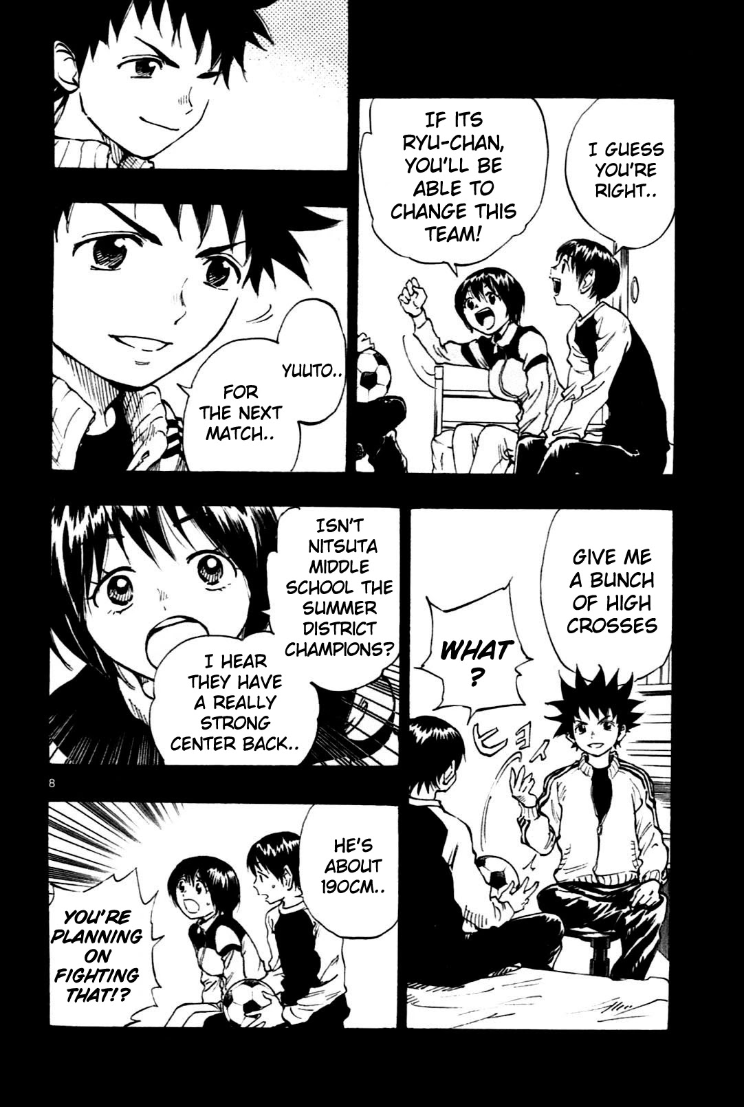 BE BLUES ~Ao ni nare~ Chapter 26 page 8 - Chapter 26: Center Forward