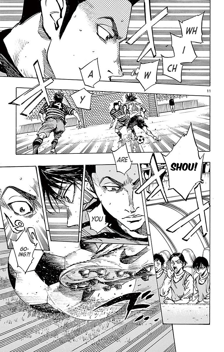 BE BLUES ~Ao ni nare~ Chapter 260 page 10 - Chapter 260: Beat him, him and him!