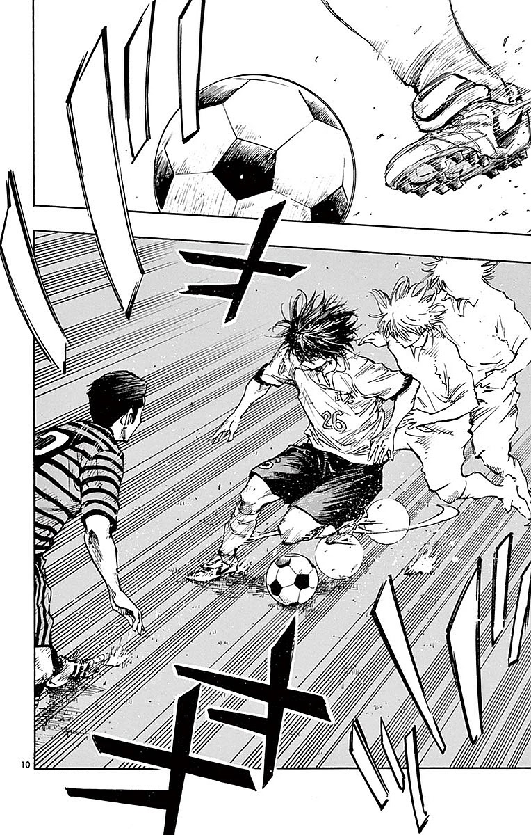 BE BLUES ~Ao ni nare~ Chapter 260 page 9 - Chapter 260: Beat him, him and him!