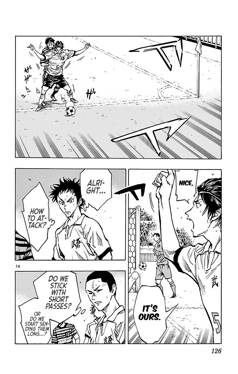 BE BLUES ~Ao ni nare~ Chapter 264 page 14 - Chapter 264: Seize the Initiative!