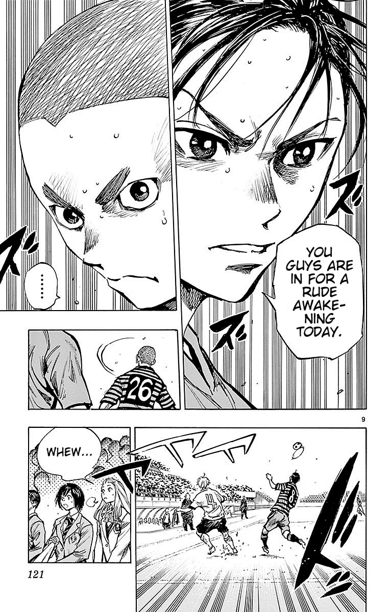 BE BLUES ~Ao ni nare~ Chapter 264 page 9 - Chapter 264: Seize the Initiative!