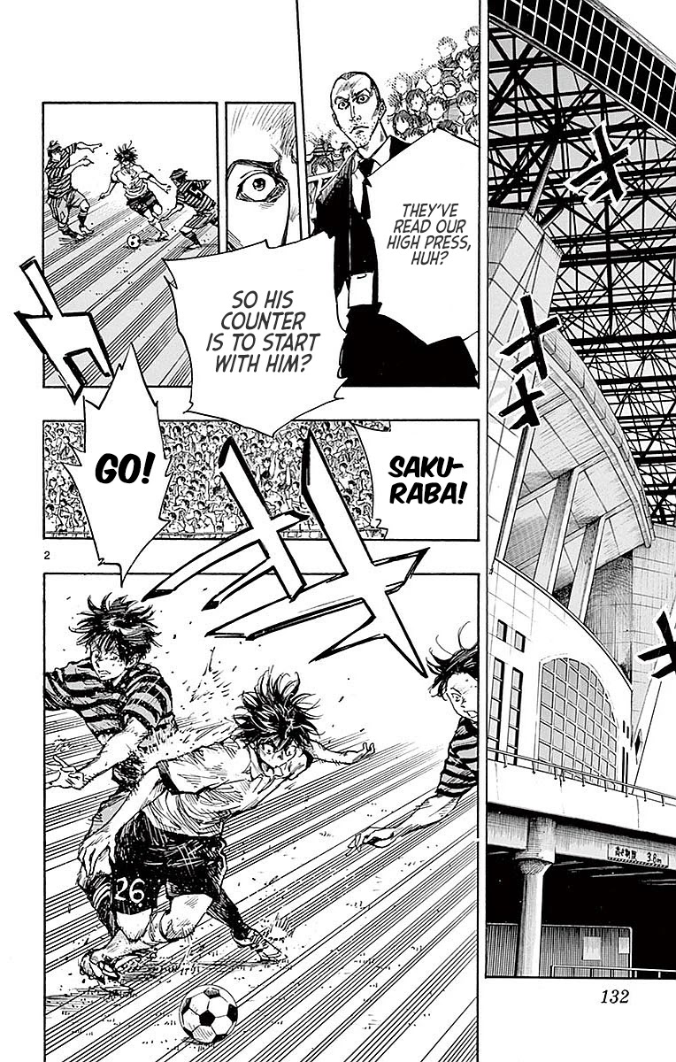 BE BLUES ~Ao ni nare~ Chapter 265 page 2 - Chapter 265: My Stage!