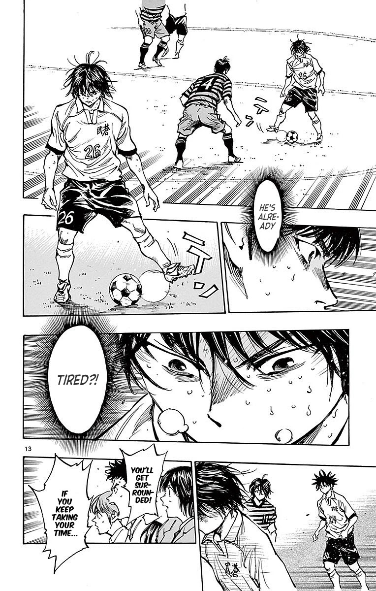 BE BLUES ~Ao ni nare~ Chapter 267 page 15 - Chapter 267: Break him Mentally!
