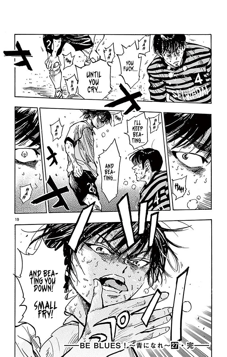 BE BLUES ~Ao ni nare~ Chapter 267 page 20 - Chapter 267: Break him Mentally!