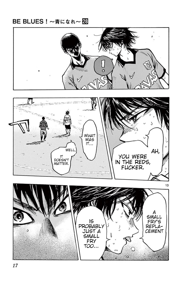 BE BLUES ~Ao ni nare~ Chapter 268 page 18 - Chapter 268: The Small Fry's Replacement is...