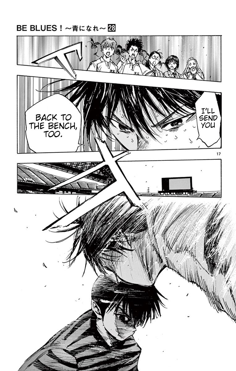 BE BLUES ~Ao ni nare~ Chapter 268 page 22 - Chapter 268: The Small Fry's Replacement is...