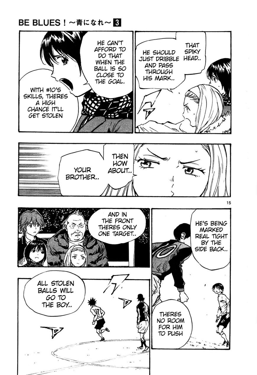 BE BLUES ~Ao ni nare~ Chapter 27 page 14 - Chapter 27: Can't Do Anything