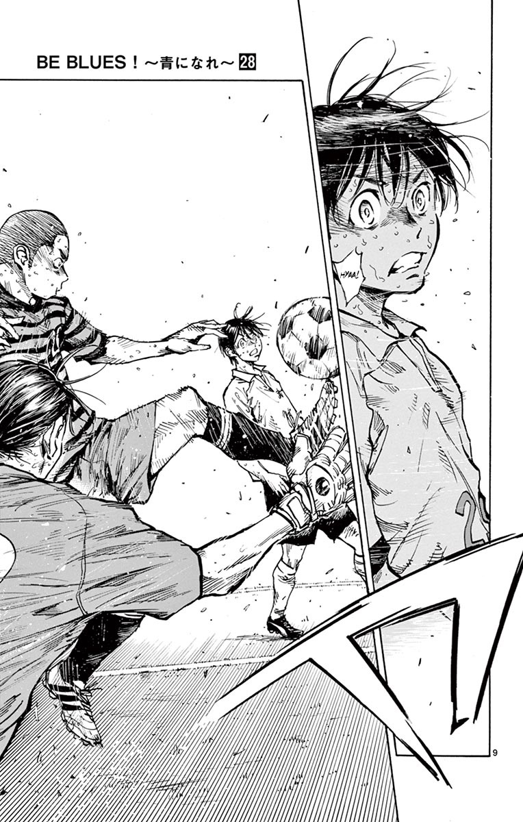 BE BLUES ~Ao ni nare~ Chapter 270 page 9 - Chapter 270: They Got Us!