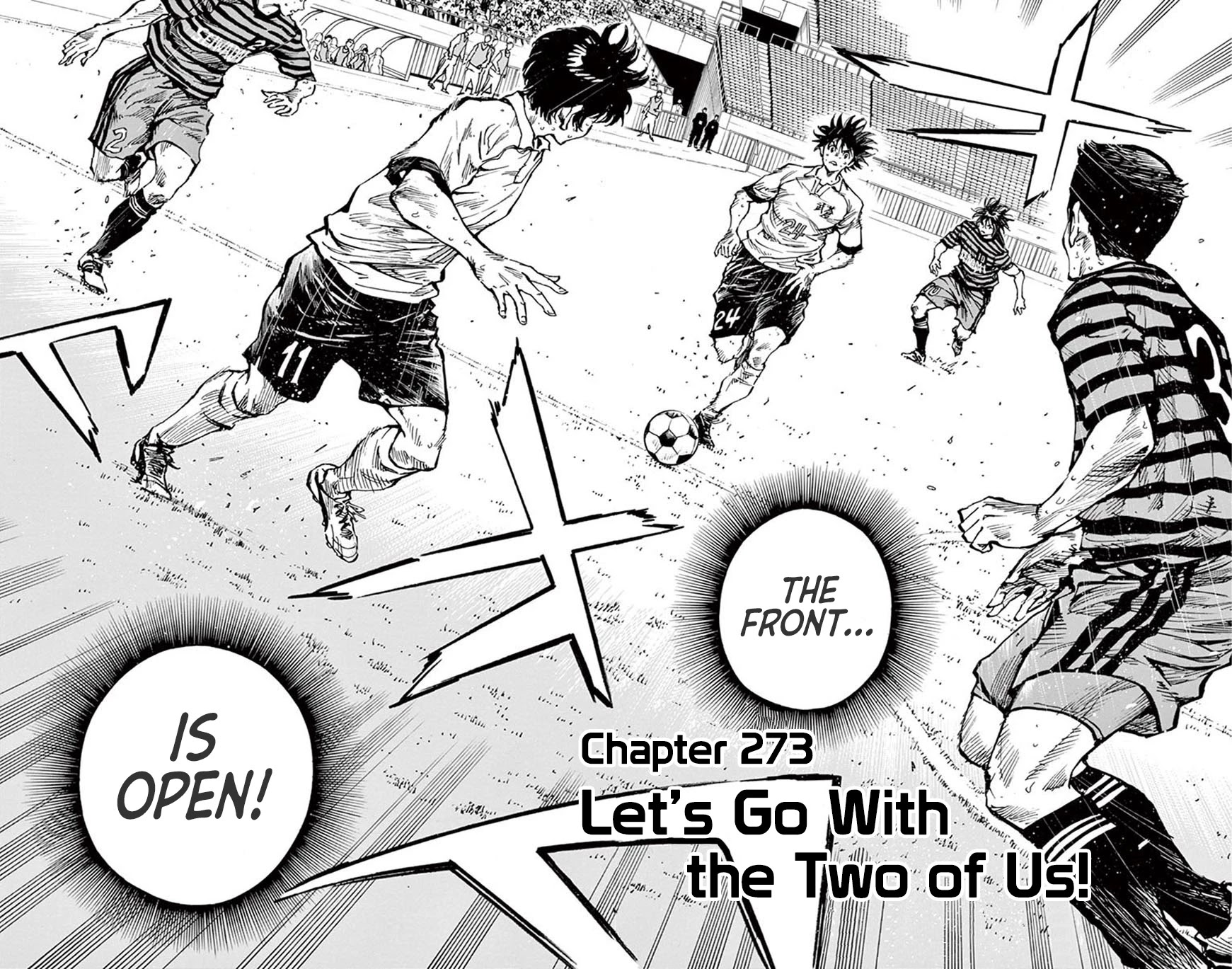 BE BLUES ~Ao ni nare~ Chapter 273 page 3 - Chapter 273: Let's Go with the Two of Us!