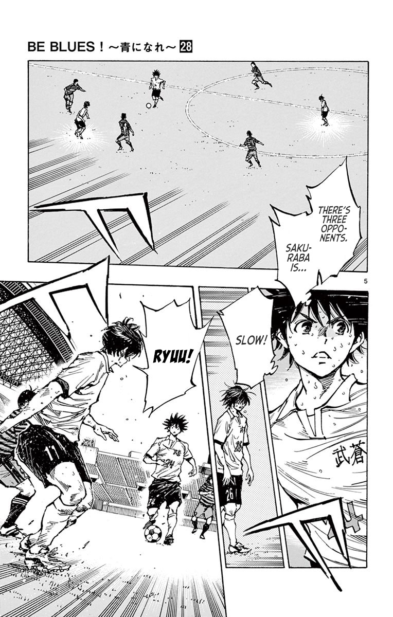 BE BLUES ~Ao ni nare~ Chapter 273 page 5 - Chapter 273: Let's Go with the Two of Us!