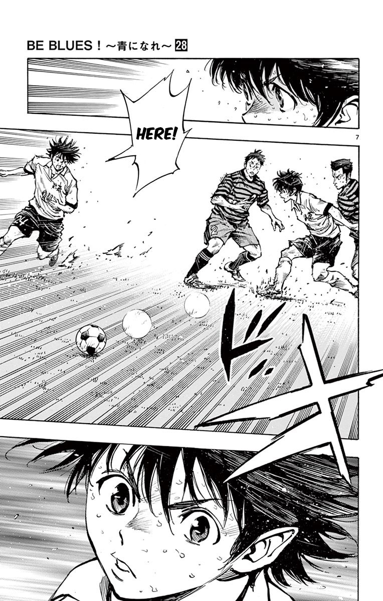 BE BLUES ~Ao ni nare~ Chapter 273 page 7 - Chapter 273: Let's Go with the Two of Us!