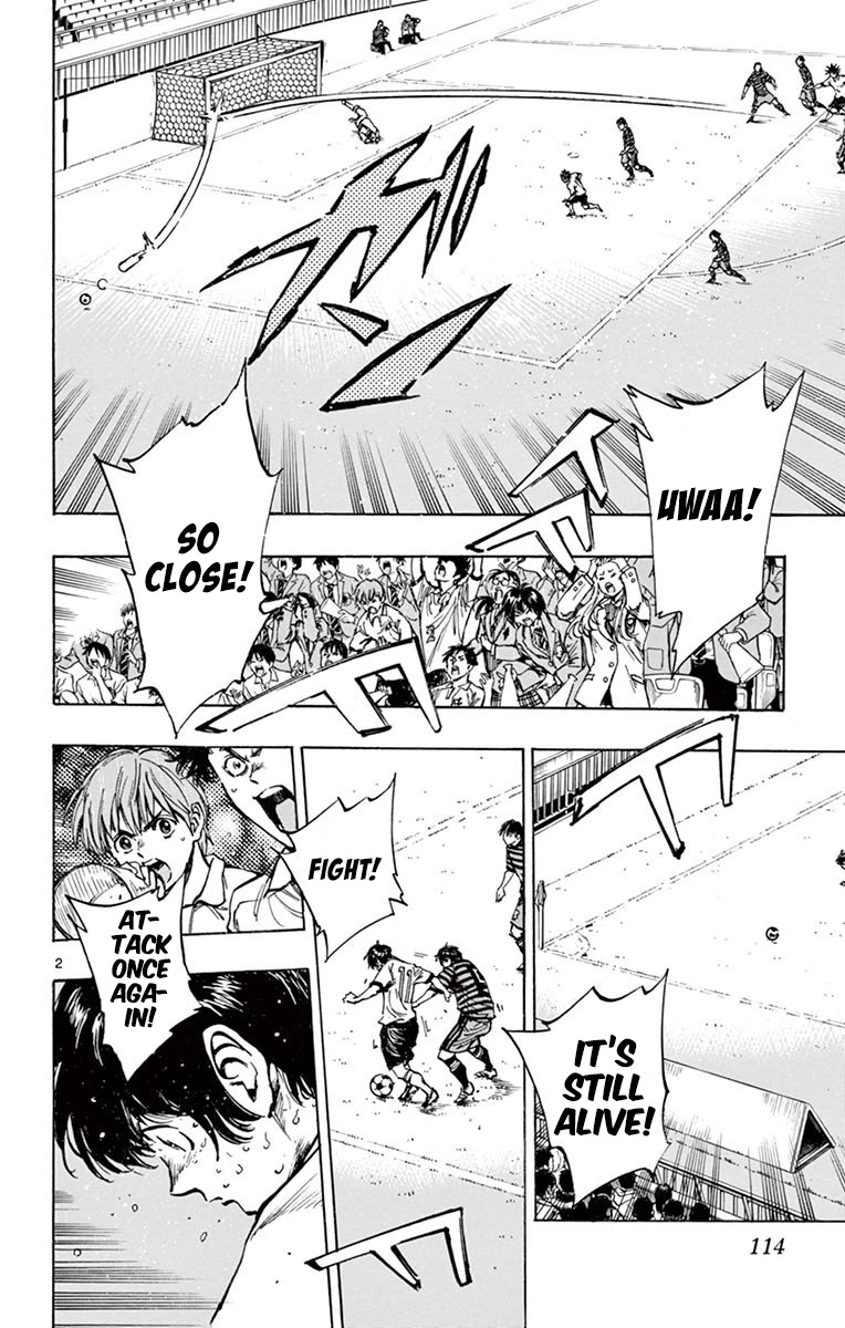 BE BLUES ~Ao ni nare~ Chapter 274 page 2 - Chapter 274: The Choice in Front of Goal