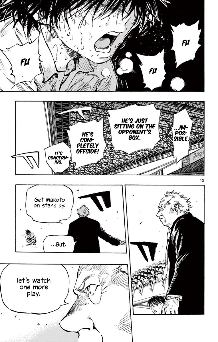 BE BLUES ~Ao ni nare~ Chapter 275 page 11 - Chapter 275: A Deep Breath of Determination