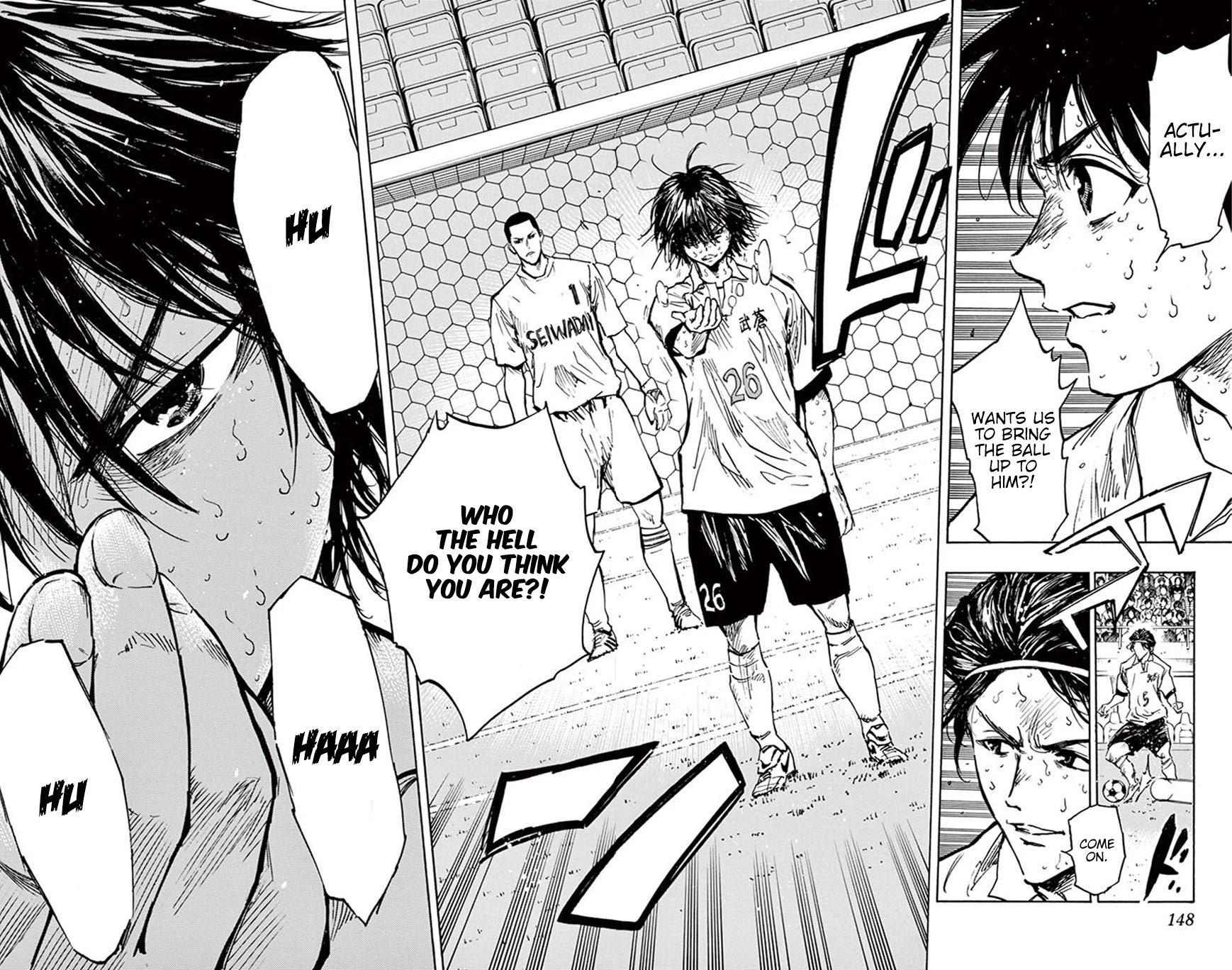 BE BLUES ~Ao ni nare~ Chapter 275 page 16 - Chapter 275: A Deep Breath of Determination